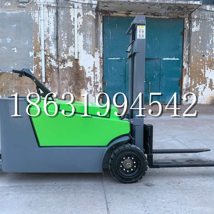 新竹市小型电动叉车1吨2吨步行站驾式电瓶堆高充电装卸车液压升降车铲车